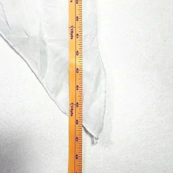 Hodges Collection Women's Navy White Dip Dress L Tie Dye Made in LA D242 NWT - Picture 15 of 15